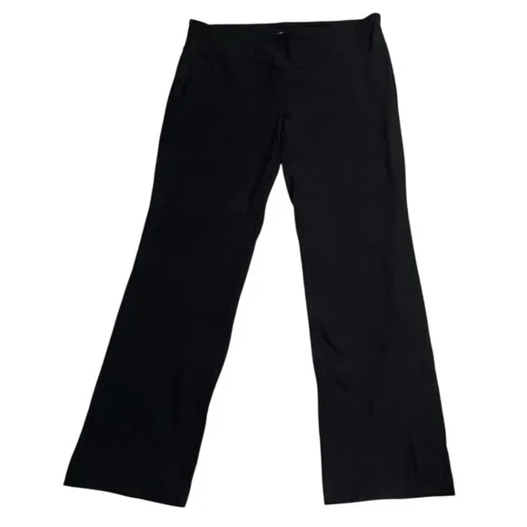 Eileen Fisher Woman Lighweight Pull On Pants Black Viscose Stretch Sz 1X - Picture 2 of 4